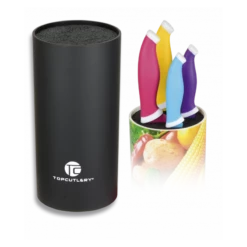 Bloc Couteaux ABS Noir Top Cutlery