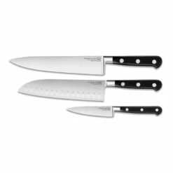 Coffret 3 Pièces TB Maestro Idéal Forgé - Santoku Cuisine Office
