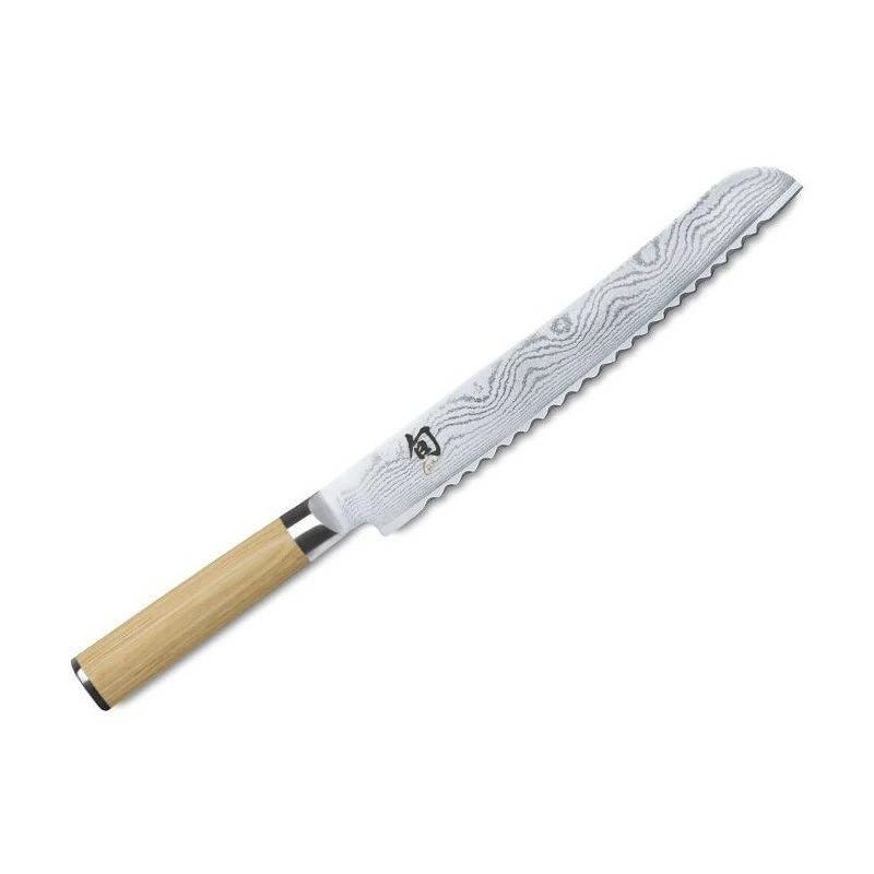 Couteau à Pain Kai 23cm Shun Classic White 1 Couteau à Pain Kai 23cm Shun Classic White