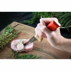 Couteau à Viande Opinel N° 122 Parallèle Pop - Rouge -Des Couteaux Soldes Magasin couteau a viande opinel n 122 parallele pop rouge 1