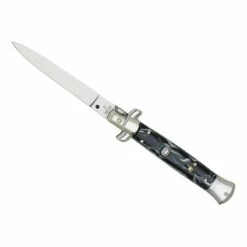 Couteau Automatique Façon Corne Manche 11 Cm - 2120