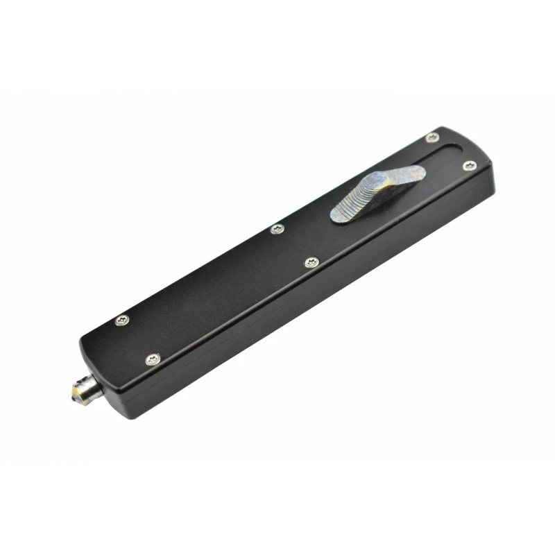 Couteau Automatique OTF Golgoth G12DT+ Double Tranchant Crazy D2/alu Noir 4 Couteau Automatique OTF Golgoth G12DT+ Double Tranchant Crazy D2/alu Noir – Image 4