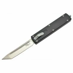 Couteau Automatique OTF Golgoth G12T+ Tanto Crazy D2/alu Noir