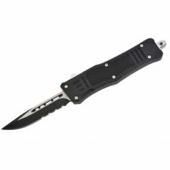 Couteau Automatique OTF Max Knives MKO3 Lame Semi-dentelée