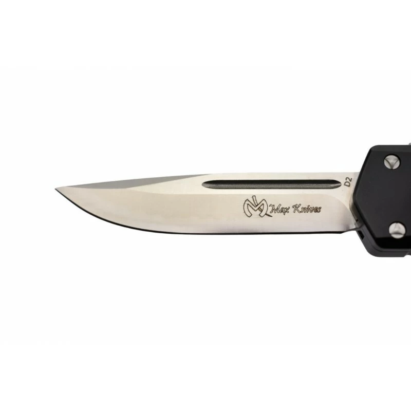 Couteau Automatique OTF Max Knives MKO35SK Drop Point D2 Avec Clip 4 Couteau Automatique OTF Max Knives MKO35SK Drop Point D2 Avec Clip – Image 4
