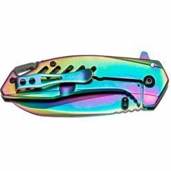 Couteau Böker Magnum Rainbow Charcoal 3 Couteau Böker Magnum Rainbow Charcoal -Des Couteaux Soldes Magasin couteau boeker magnum rainbow charcoal 1