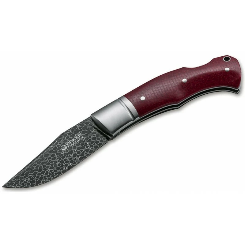 Couteau Boxer Damascus Böker 111025DAM 1 Couteau Boxer Damascus Böker 111025DAM