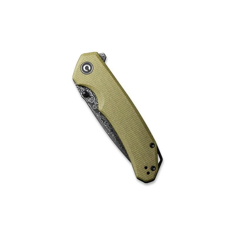 Couteau Civivi Brazen Micarta Vert Olive Damas 4 Couteau Civivi Brazen Micarta Vert Olive Damas – Image 4