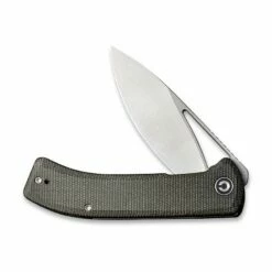 Couteau Civivi Riffle Micarta Vert Foncé -Des Couteaux Soldes Magasin couteau civivi riffle micarta vert fonce 2