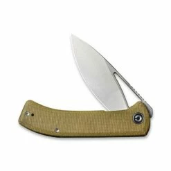 Couteau Civivi Riffle Micarta Vert Olive -Des Couteaux Soldes Magasin couteau civivi riffle micarta vert olive 2