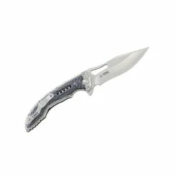 Couteau CRKT Fossil Compact Gris/Noir -Des Couteaux Soldes Magasin couteau crkt fossil compact grisnoir 1