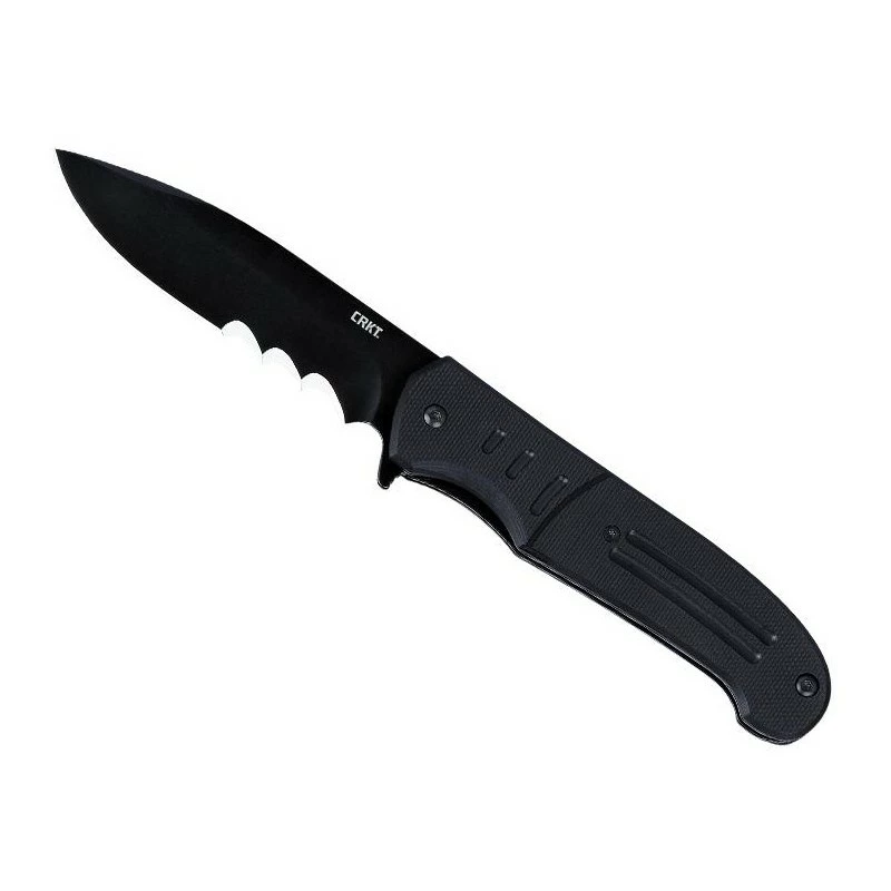 Couteau CRKT Ignitor Assisted Blackwash 1 Couteau CRKT Ignitor Assisted Blackwash