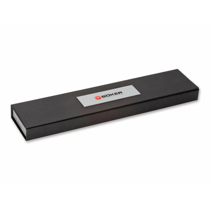 Couteau Damas Sujihiki Böker Cuisine - Bois Pakka 2 Couteau Damas Sujihiki Böker Cuisine - Bois Pakka – Image 2