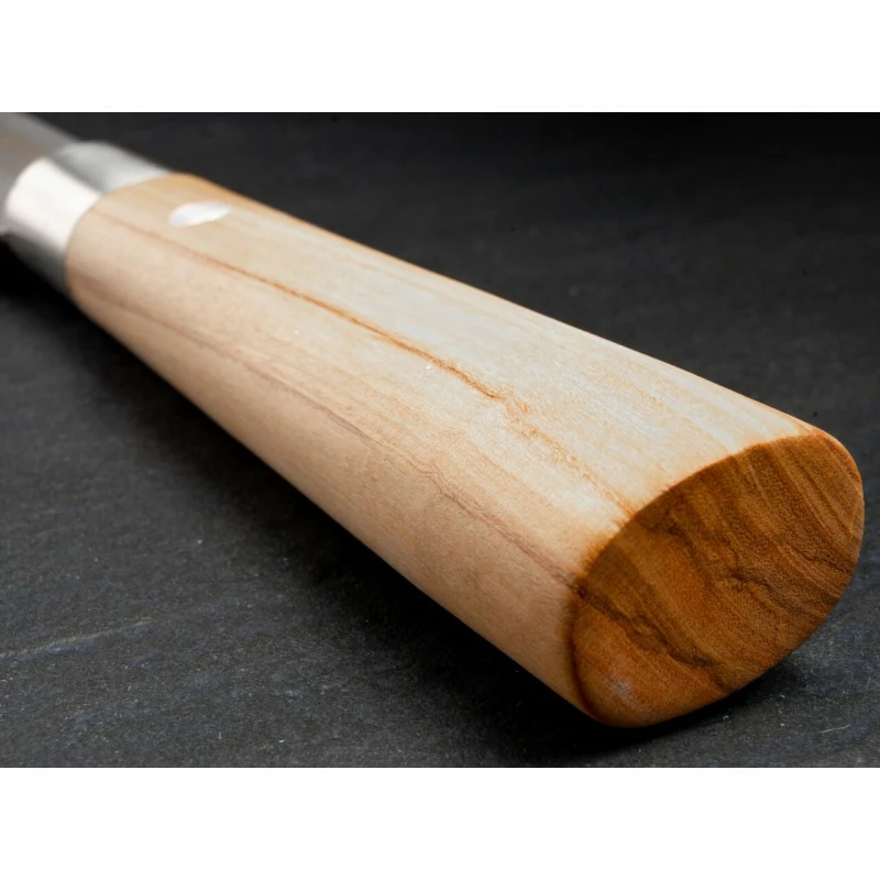 Couteau Damas Sujihiki Böker Cuisine - Olivier 2 Couteau Damas Sujihiki Böker Cuisine - Olivier – Image 2