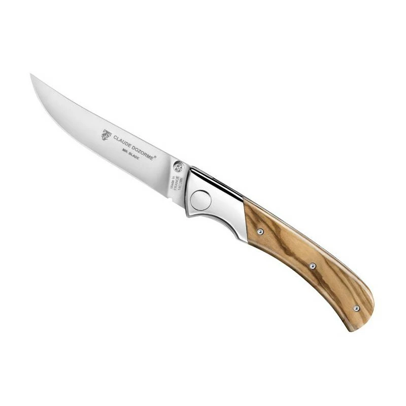 Couteau De Chasse Claude Dozorme MR Blade Olivier 14cm Inox 1 Couteau De Chasse Claude Dozorme MR Blade Olivier 14cm Inox