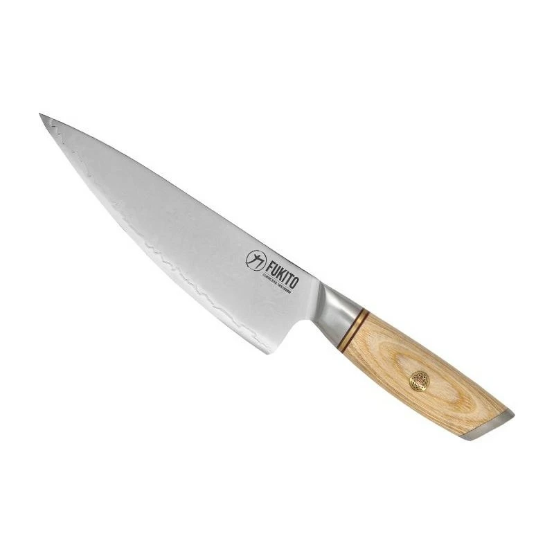 Couteau De Chef Fukito 21cm Pakka San Maï 1 Couteau De Chef Fukito 21cm Pakka San Maï