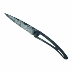 Couteau Deejo Black TATTOO Grenadille - Dragon