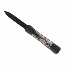 Couteau éjectable 700 Peau De Serpent Claire - 5023