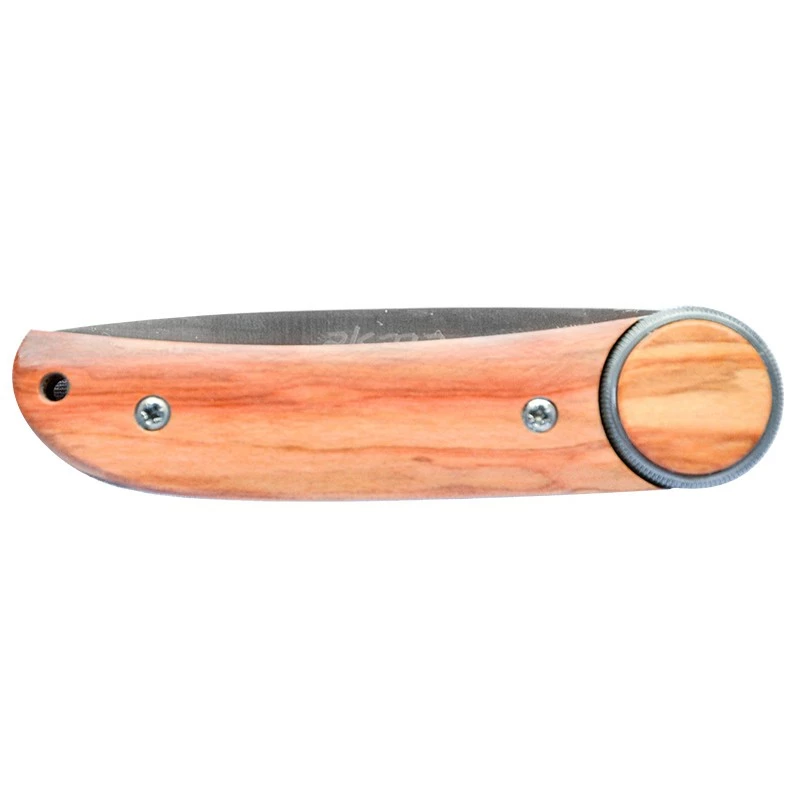 Couteau Florinox Akma Manche Bois Olivier 10cm 2 Couteau Florinox Akma Manche Bois Olivier 10cm – Image 2