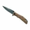 Couteau Fox Edge Mandatory Fun G10 Brun Blackwash