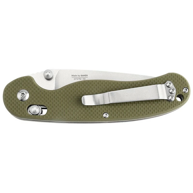 Couteau Ganzo D727M Vert 2 Couteau Ganzo D727M Vert – Image 2