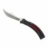 Couteau Herbertz Alu Noir/rouge 14cm Inox