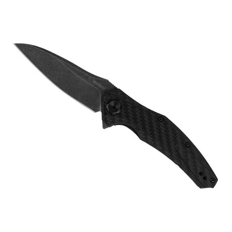 Couteau Kershaw Bareknuckle Fibre De Carbone Blackwash 1 Couteau Kershaw Bareknuckle Fibre De Carbone Blackwash