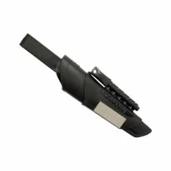 Couteau Lame Fixe Mora Bushcraft Survival Noir Carbone -Des Couteaux Soldes Magasin couteau lame fixe mora bushcraft survival noir carbone 1