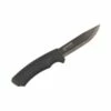 Couteau Lame Fixe Mora Bushcraft Survival Noir Carbone