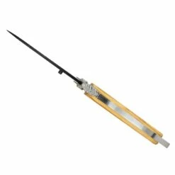 Couteau Le Correze Liner Olivier 11,5cm Inox -Des Couteaux Soldes Magasin couteau le correze liner olivier 115cm inox 1