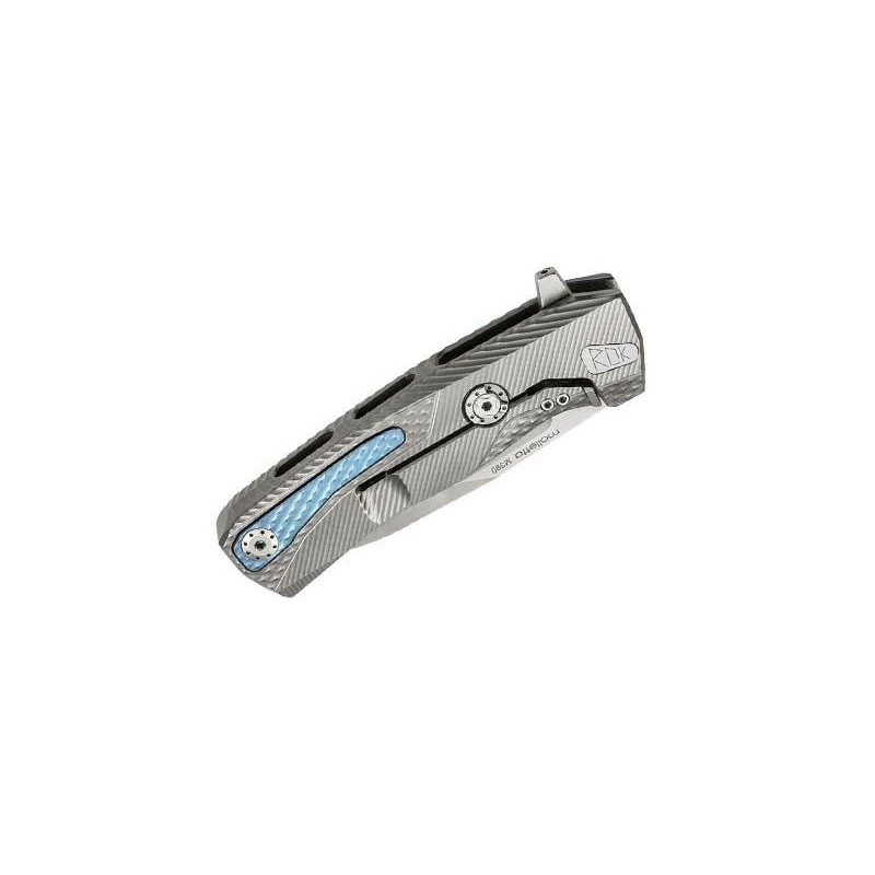 Couteau LionSteel ROK Titanium Gris 2 Couteau LionSteel ROK Titanium Gris – Image 2