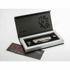 Couteau LionSteel ROK Titanium Gris 11 Couteau LionSteel ROK Titanium Gris -Des Couteaux Soldes Magasin couteau lionsteel rok titanium gris 5