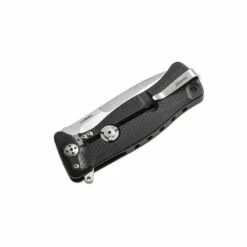 Couteau LionSteel SR11 Aluminium Noir -Des Couteaux Soldes Magasin couteau lionsteel sr11 aluminium noir 1