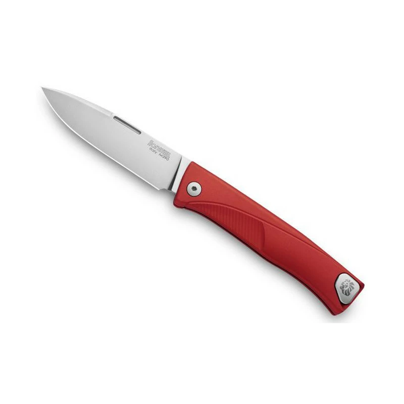 Couteau LionSteel Thrill Aluminium Rouge 1 Couteau LionSteel Thrill Aluminium Rouge