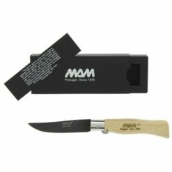 Couteau MAM Lame Pointue Titanium Noir - 731 -Des Couteaux Soldes Magasin couteau mam lame pointue titanium noir 731 3