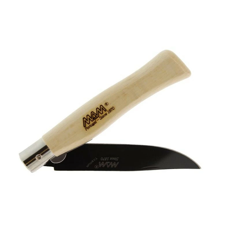 Couteau MAM Lame Pointue Titanium Noir - 737 2 Couteau MAM Lame Pointue Titanium Noir - 737 – Image 2