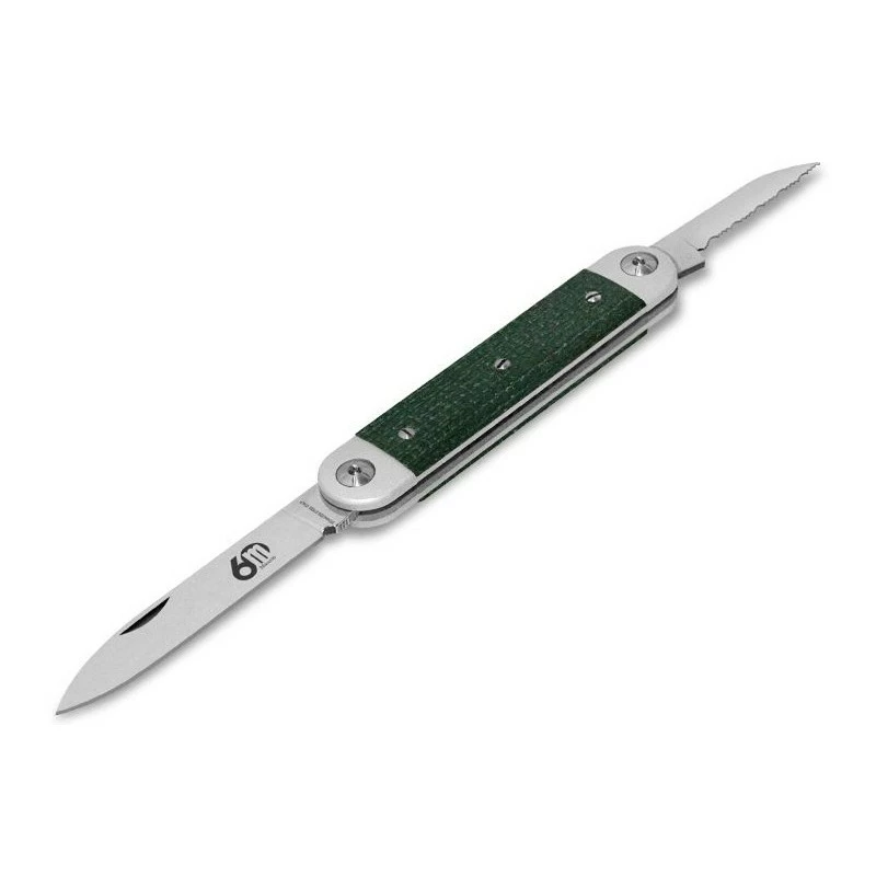 Couteau Maserin Sessantesimo 2 Pièces Micarta Vert 1 Couteau Maserin Sessantesimo 2 Pièces Micarta Vert