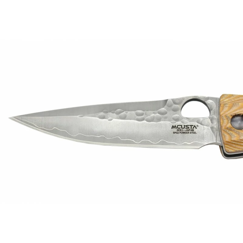 Couteau Mcusta MC-182G Taiko SPG2 Pakka Wood Jaune 2 Couteau Mcusta MC-182G Taiko SPG2 Pakka Wood Jaune – Image 2