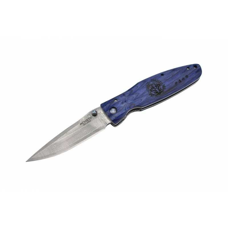 Couteau Mcusta MC-186D Pakka Wood Et Lame Damas 2 Couteau Mcusta MC-186D Pakka Wood Et Lame Damas – Image 2