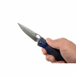 Couteau Mcusta MC-186G Pakka Wood Bleu Lame SPG2 -Des Couteaux Soldes Magasin couteau mcusta mc 186g pakka wood bleu lame spg2 10