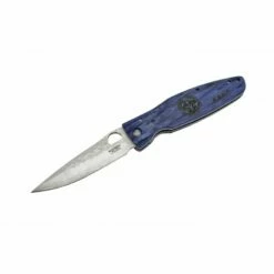 Couteau Mcusta MC-186G Pakka Wood Bleu Lame SPG2 -Des Couteaux Soldes Magasin couteau mcusta mc 186g pakka wood bleu lame spg2 11