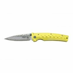Couteau Mcusta Tsuchi MC-164D Aluminium Jaune Damas