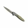 Couteau MKM Cellina Par Mercury Titanium Micarta Vert
