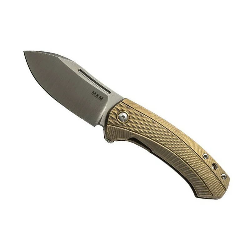 Couteau MKM Colvera Par LionSteel Titanium Bronze 1 Couteau MKM Colvera Par LionSteel Titanium Bronze