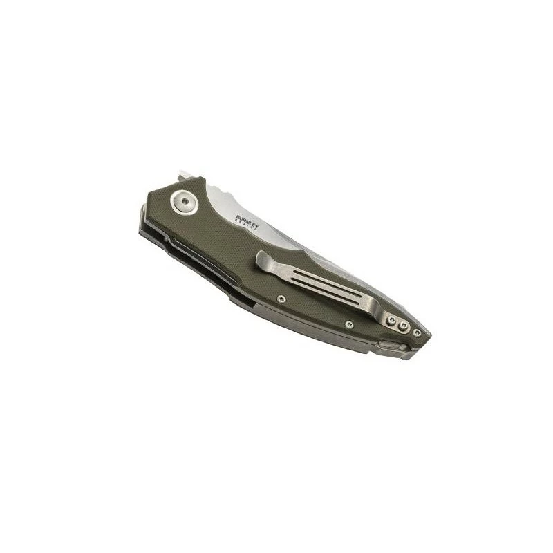 Couteau MKM Raut Par Viper VP01GFGR Gris/vert Front Flipper 2 Couteau MKM Raut Par Viper VP01GFGR Gris/vert Front Flipper – Image 2