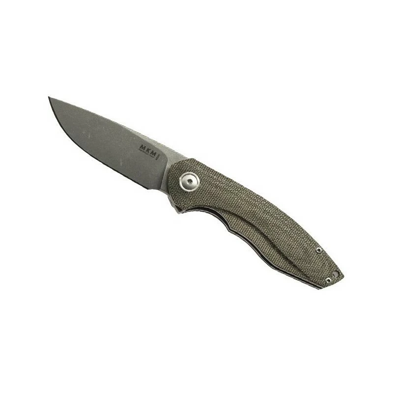 Couteau MKM Timavo Par Viper Micarta Vert 1 Couteau MKM Timavo Par Viper Micarta Vert
