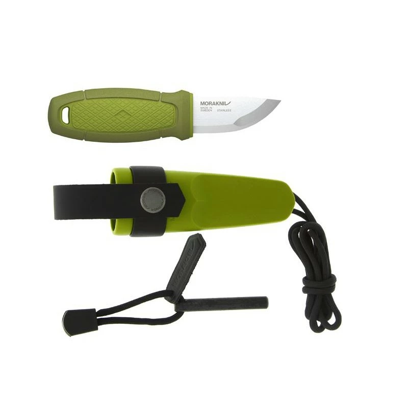 Couteau Mora Eldris Vert + Fire-starter 1 Couteau Mora Eldris Vert + Fire-starter