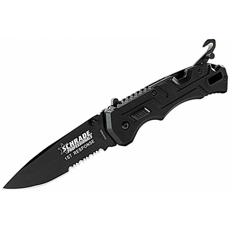 Couteau Ouverture Assistée Schrade SCH911DBS 1ST Response 1 Couteau Ouverture Assistée Schrade SCH911DBS 1ST Response