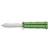 Couteau Papillon Albainox Balisong Manche Vert