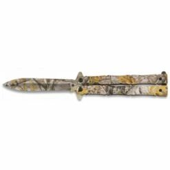 Couteau Papillon Albainox Camo Boise Lame 10cm